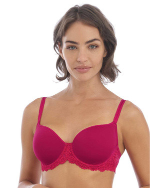 Embrace Lace biustonosz termicznie formowany - czerwony