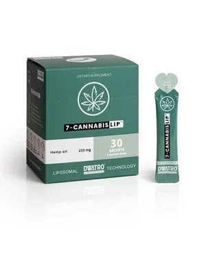 7-Cannabislip liposomalny olej z nasion konopi siewnych 30 saszetek