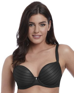 Freya Cameo biustonosz bezszwowy Plunge - czarny