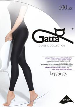 Leggings Microfibra 100 Den - nero