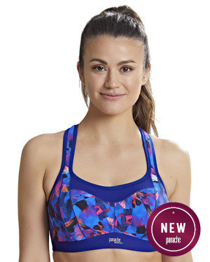 Panache Sport biustonosz sportowy Racer Back - neonowy