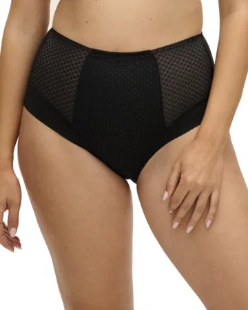 Fantasie – figi z wysokim stanem Evolution Comfort modelujące – czarne