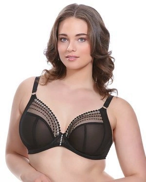 Matilda biustonosz plunge - czarny