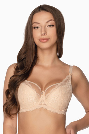 Biustonosz semi-soft veronika bso 931 - beżowy / cielisty