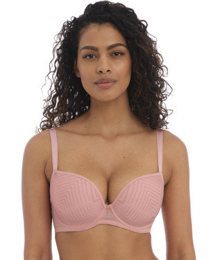Freya Tailored biustonosz bezszwowy Plunge - różowy