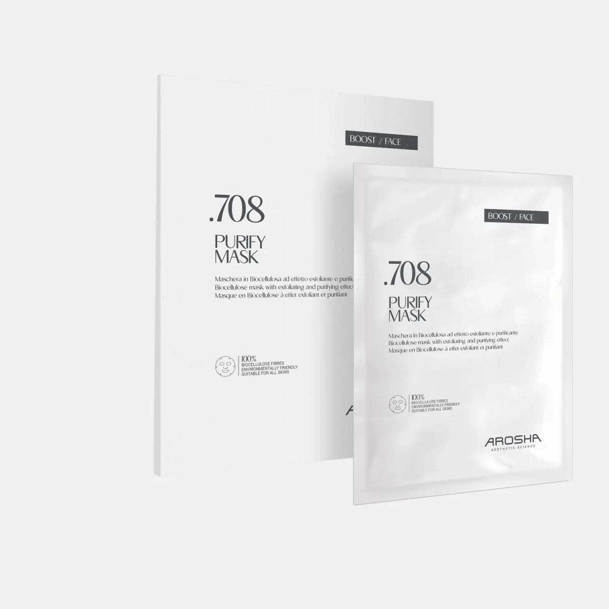 Maska złuszczająco-oczyszczająca 20 ml - Arosha