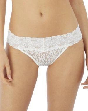 Halo Lace figi - kremowe/ecru