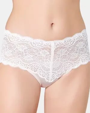 Amourette 300 Maxi X 10166772 koronkowe majtki figi damskie białe