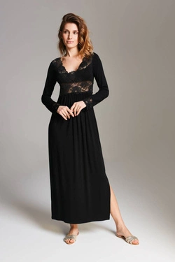 Koszula Nocna OH!ZUZA N&D S002 - czarna