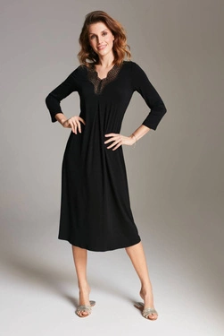 Koszula Nocna OH!ZUZA N&D S019 - czarna