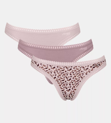 Sloggi majtki Go Crush String C3P - 3 pary