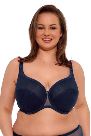 Biustonosz semi-soft sonia maxi bsm 1058 - granatowy