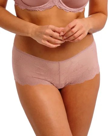 Wacoal Vivid Attraction figi tanga koronkowe - przygaszony róż