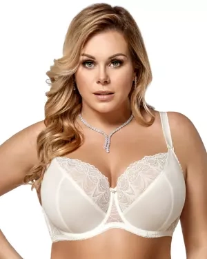 Casablanca K425 biustonosz miękki na fiszbinach - ecru