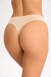 Stringi bastet vs 011 - beżowy / cielisty