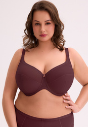 Biustonosz semi-soft sonia maxi bsm 1058 - wino