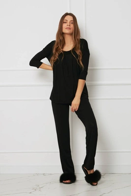 Komplet damski - plus size OH!ZUZA N&D H30 - czarny