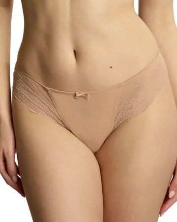Ana majtki brazylijskie - miodowe - Panache