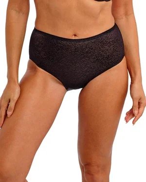 Wacoal Beaute Appeal figi damskie z wysokim stanem - czarne