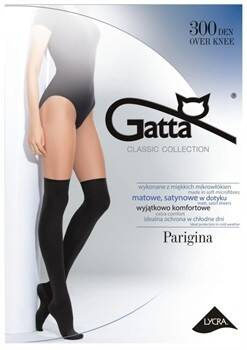 Zakolanówki Parigina 300 Den - nero