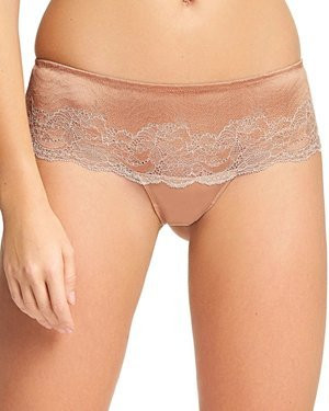 Lace Affair figi tanga - różowe