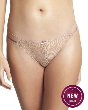 Lyzy Vibe figi brazylijskie – beżowe/cieliste