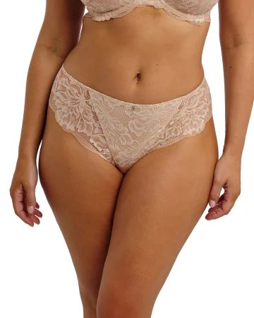 Fantasie Emmaline figi z koronką z przodu - beżowe