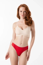 Figi heart simple brazil - czerwone