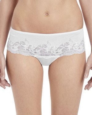 Lace Affair figi tanga - białe