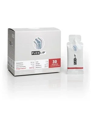 FlexLip liposomalny kolagen z glukozaminą, chondroityną i witaminą D 30 saszetek