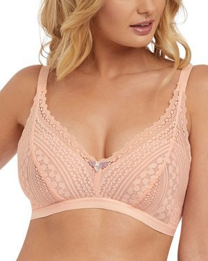 Freya Daisy Lace biustonosz braletka - pudrowy róż