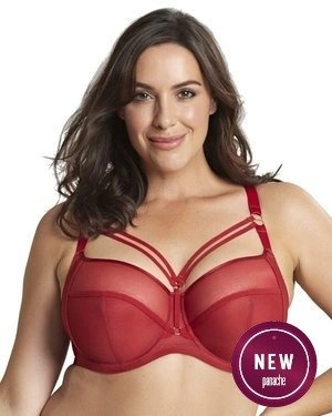 Dionne biustonosz full cup – ognista czerwień