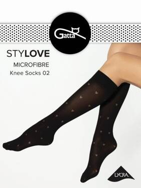Podkolanówki Stylove 40 Den W.02 - nero