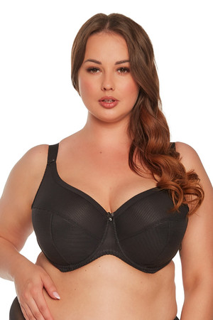 Biustonosz semi-soft sonia maxi bsm 1058 - czarny