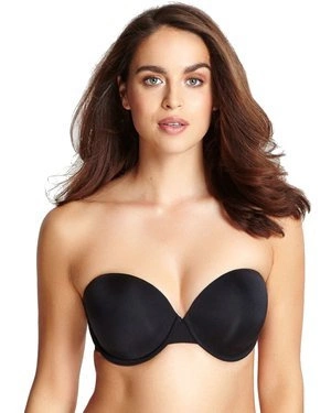 Porcelain Elan biustonosz z odpinanymi ramiączkami - czarny