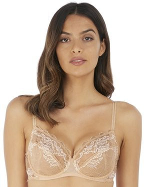 Lace Perfection biustonosz miękki - beżowy/cielisty