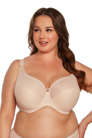 Biustonosz semi-soft sonia maxi bsm 1058 - beżowy / cielisty