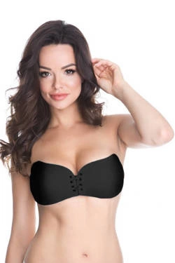 Biustonosz samonośny WOW!Bra - czarny