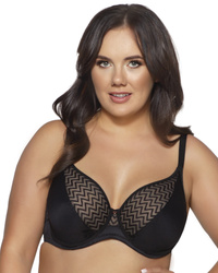 Biustonosz miękki braletka AV 2103 - czarny