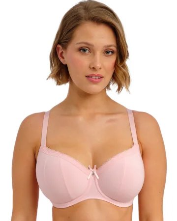 Freya Flirt biustonosz balkonetka usztywniana half cup - delikatny pudrowy róż