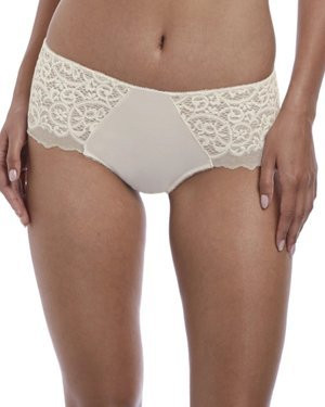 Lace Essentiel szorty - kremowy