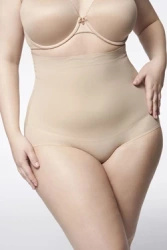 Figi wyszczuplające wysoka talia 241 - beżowe