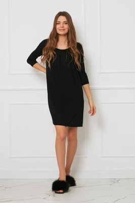 Sukienka - lekka plus size OH!ZUZA N&D H31 - czarna