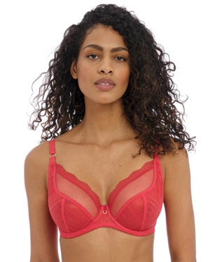 Freya Fatale biustonosz plunge - czerwony