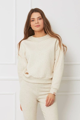 Bluza damska - organiczna bawełna OH!ZUZA N&D H07 - kremowa