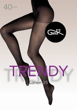 Rajstopy Lorien Wz.25 40 Den - nero