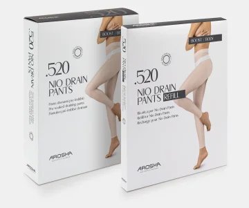 NIO DRAIN Pants + Refill – Zestaw drenujący i wyszczuplający do ciała - Arosha