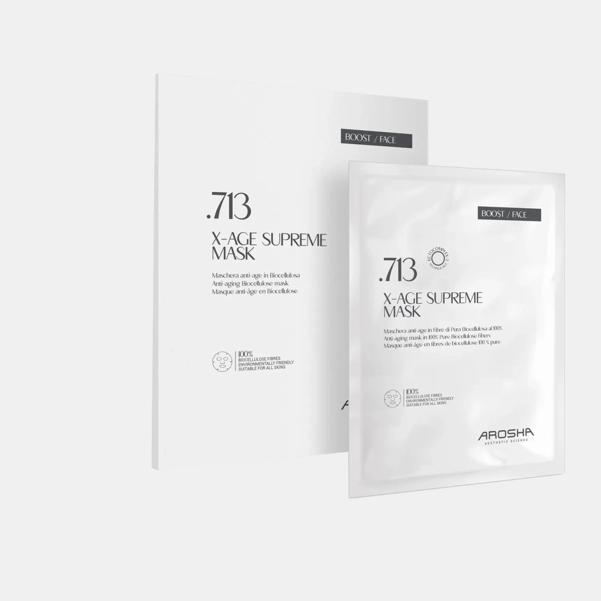 Maska z czystej biocelulozy 20 ml - Arosha