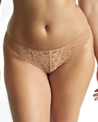 Allure majtki brazylijskie – miodowe - Panache