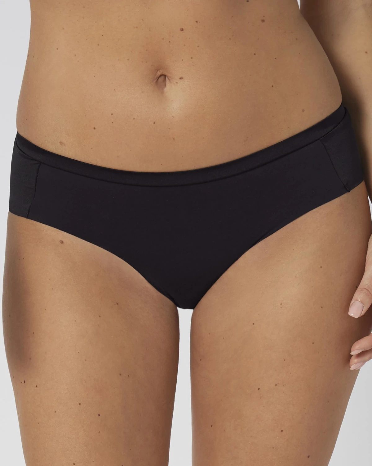Body Make-up Soft Touch Hipster EX 10193532 - majtki figi czarne